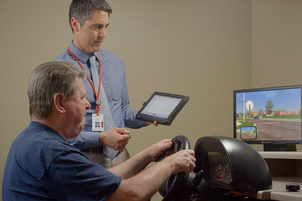 Driving Simulator  Magee Rehabilitation Hospital